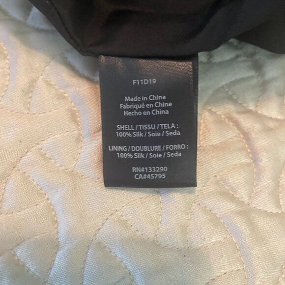 NWT! Rachel Zoe Strapless 100% Silk Black Ruffle Dress (Size 8) - Picture 13 of 16